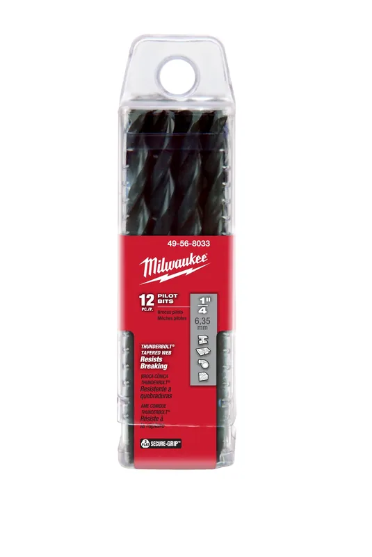 Milwaukee Electric 3.5In Hss Pilot Bit-Bulk 12 - MLW-49-56-8033
