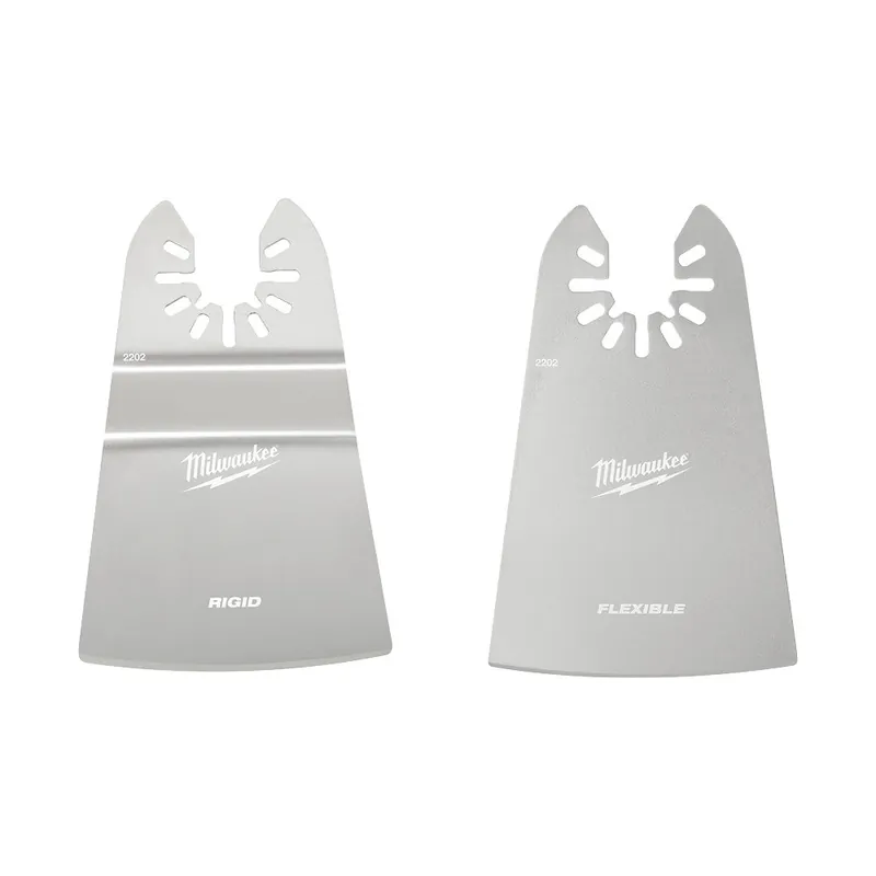 Milwaukee Electric 2" Rigid & 2" Flex Scraper Bld 2Pk - MLW-49-25-2202