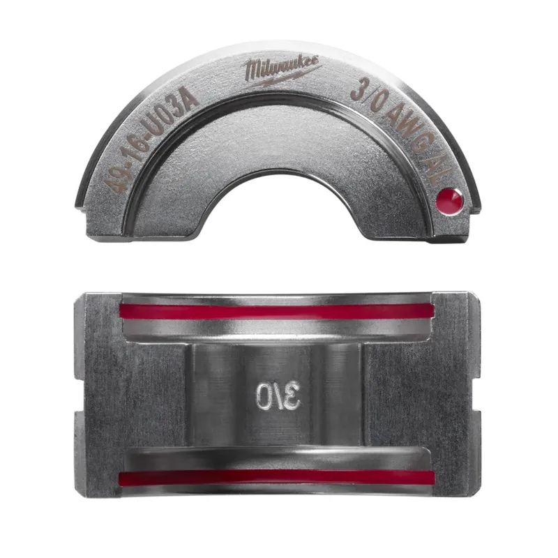 Milwaukee Electric 3/0 Aluminum U Style Die - MLW-49-16-U03A