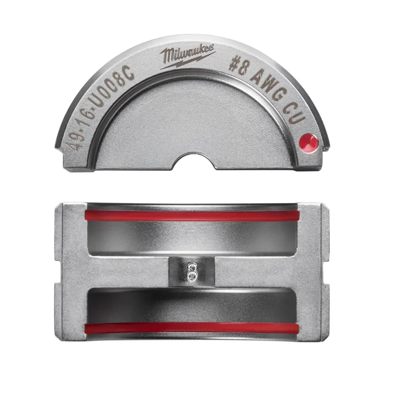 Milwaukee Electric 8 Copenper U Style Die - MLW-49-16-U008C