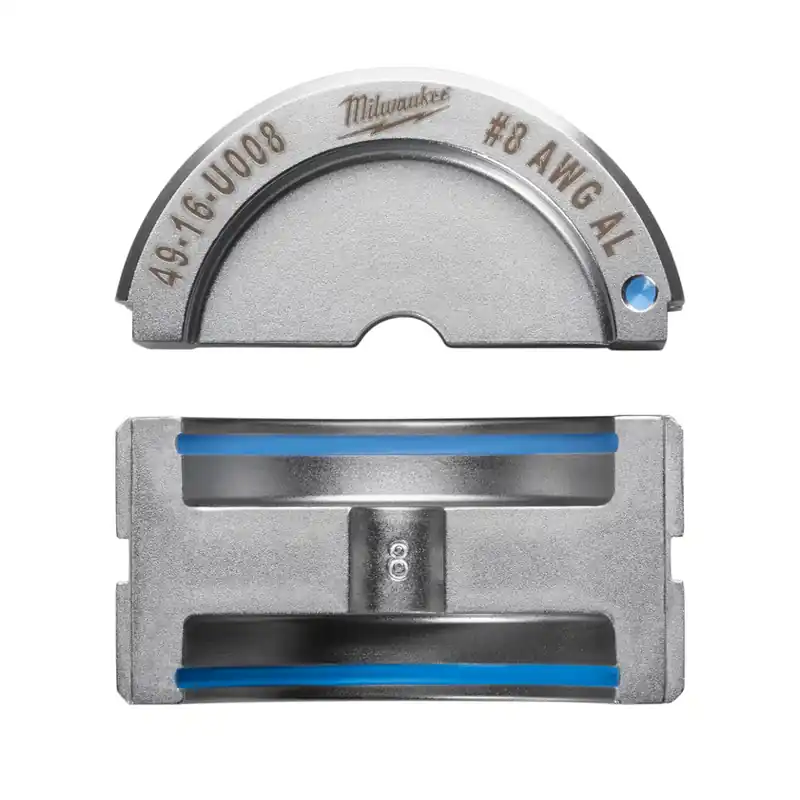 Milwaukee Electric 8 Aluminum U Style Die - MLW-49-16-U008