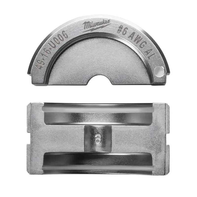 Milwaukee Electric 6 Aluminum U Style Die - MLW-49-16-U006