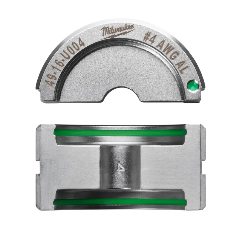 Milwaukee Electric 4 Aluminum U Style Die - MLW-49-16-U004