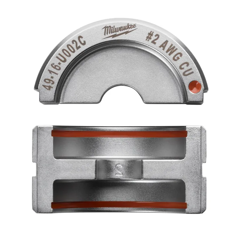 Milwaukee Electric 2 Copenper U Style Die - MLW-49-16-U002C
