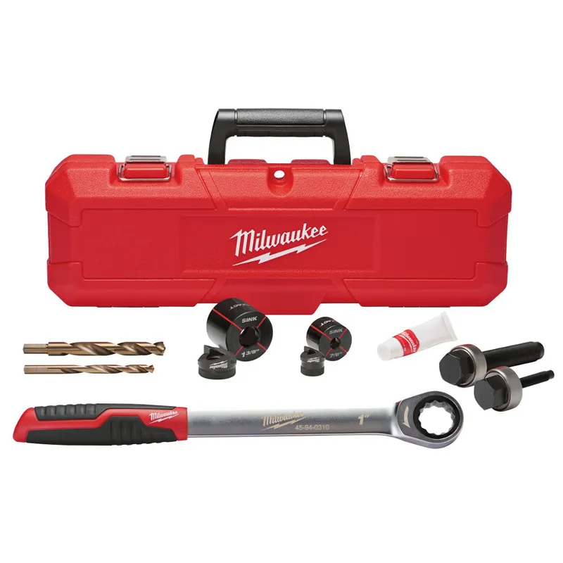 Milwaukee Electric Plumbers Hand Ratchet Ko Set - MLW-49-16-2702