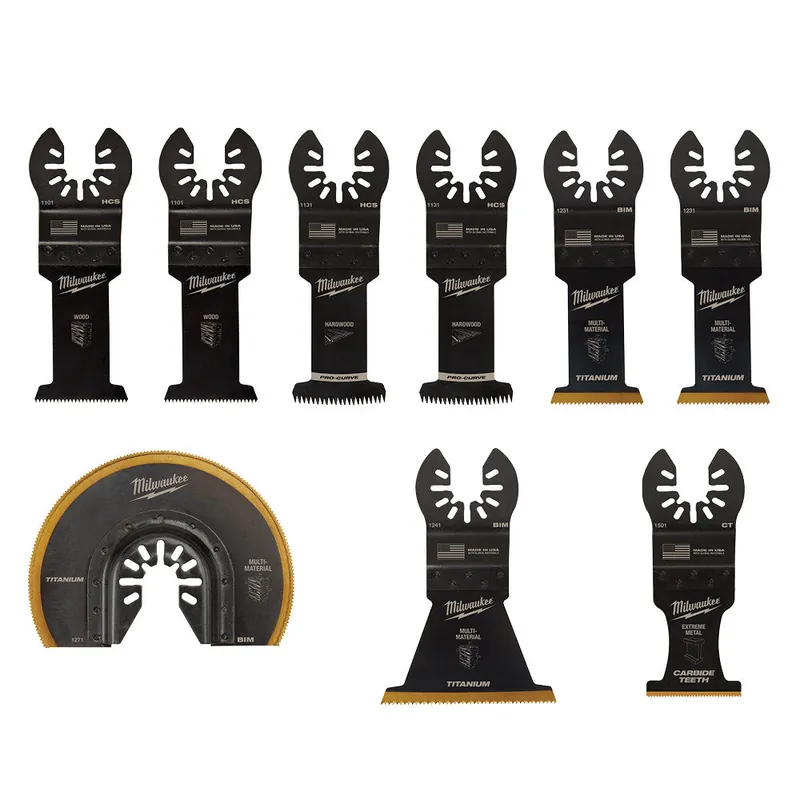 Milwaukee Electric 9Pc Multi Tool Blade Kit - MLW-49-10-9113