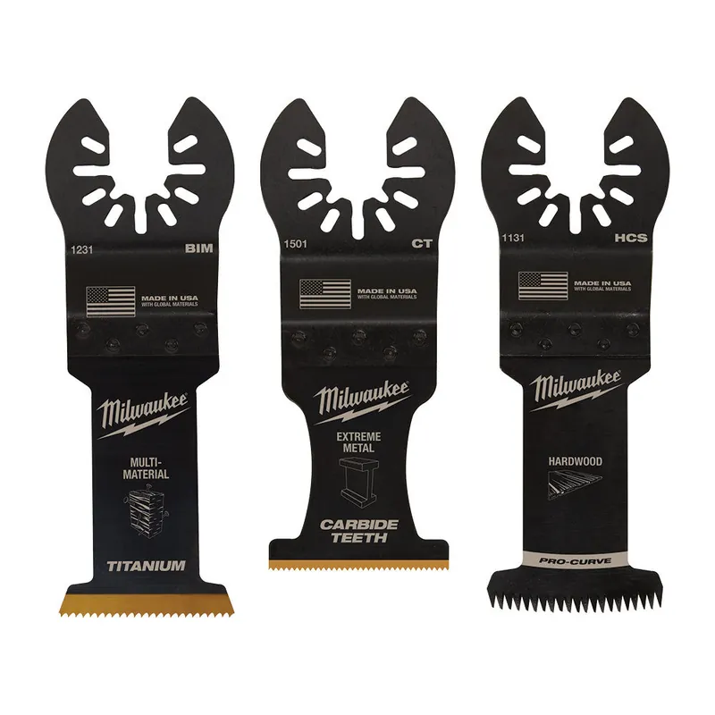 Milwaukee Electric 3Pc Variety Pack Blades - MLW-49-10-9001