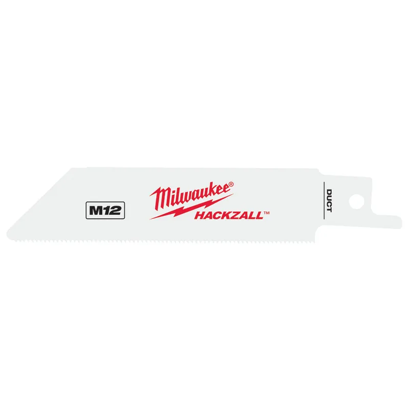 Milwaukee Electric 5 Pk 4"24 Tpi Hackzall Bl Duct - MLW-49-00-5424
