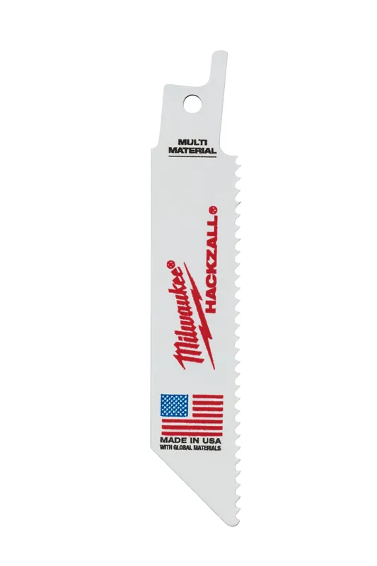 Milwaukee Electric 5Pk 4"Hackz Bl Multi-Material - MLW-49-00-5410