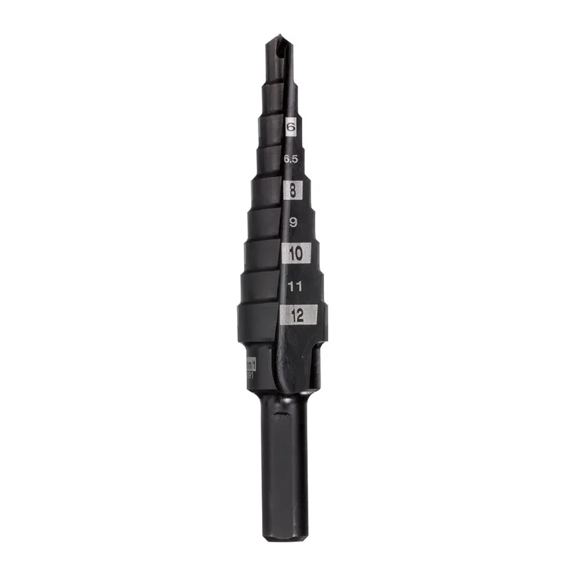 Milwaukee Electric Step Bit 4Mm-12Mm, 9 Hole - MLW-48-89-9301