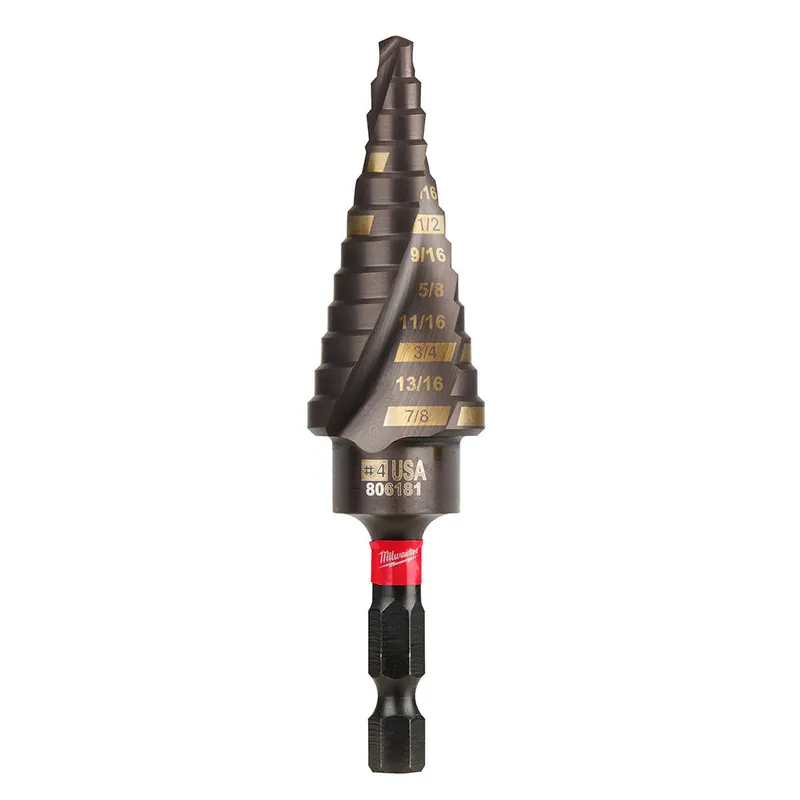 Milwaukee Electric Sw Step Bit 4 3/16" - 7/8" - MLW-48-89-9244