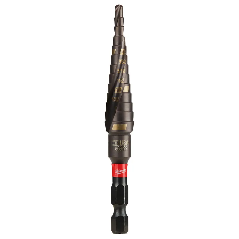 Milwaukee Electric Sw Step Bit 1 1/8" - 1/2 - MLW-48-89-9241