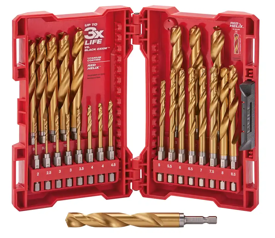 Milwaukee Electric Us Metric Tin Rh 25 Pc Kit - MLW-48-89-4861