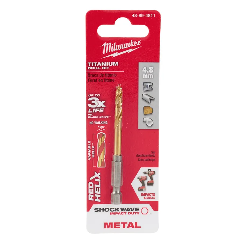 Milwaukee Electric Us Metric Tin Rh 4.8Mm - MLW-48-89-4811