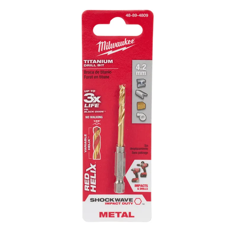 Milwaukee Electric Us Metric Tin Rh 4.2Mm - MLW-48-89-4809