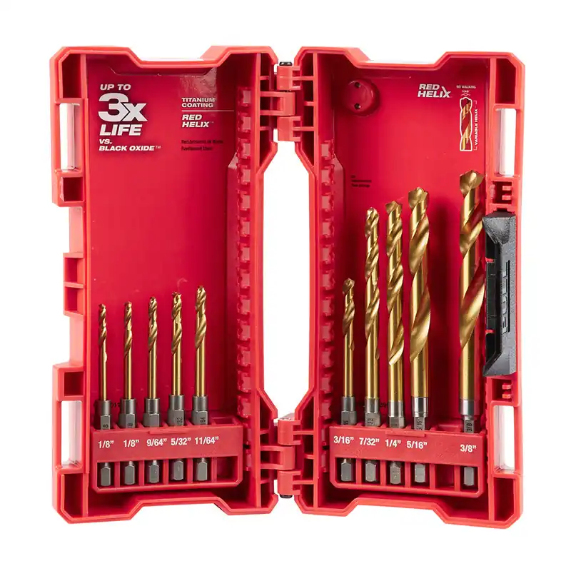 Milwaukee Electric Shockwave 10Pc Tin Kit - MLW-48-89-4633