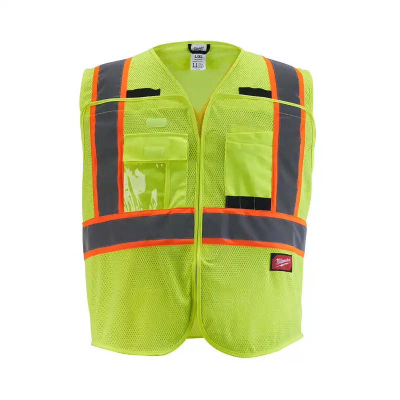 Milwaukee Electric Yellow Breakaway Vest-Csa - 2Xl/3Xl - MLW-48-73-5173
