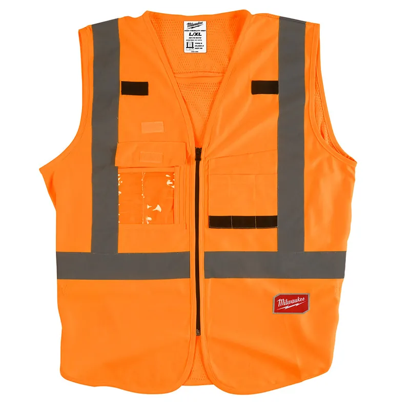 Milwaukee Electric (12) Hi Vis Vest - Orange - S/M - MLW-48-73-5071