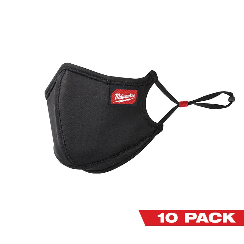 Milwaukee Electric 10Pk L/Xl 3 Layer Perf Face Mask - MLW-48-73-4239
