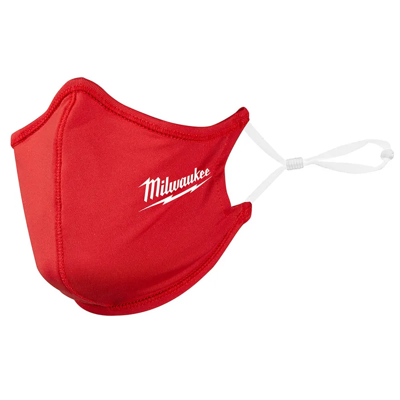 Milwaukee Electric 1Pk 2 Layer Red Face Mask - MLW-48-73-4227
