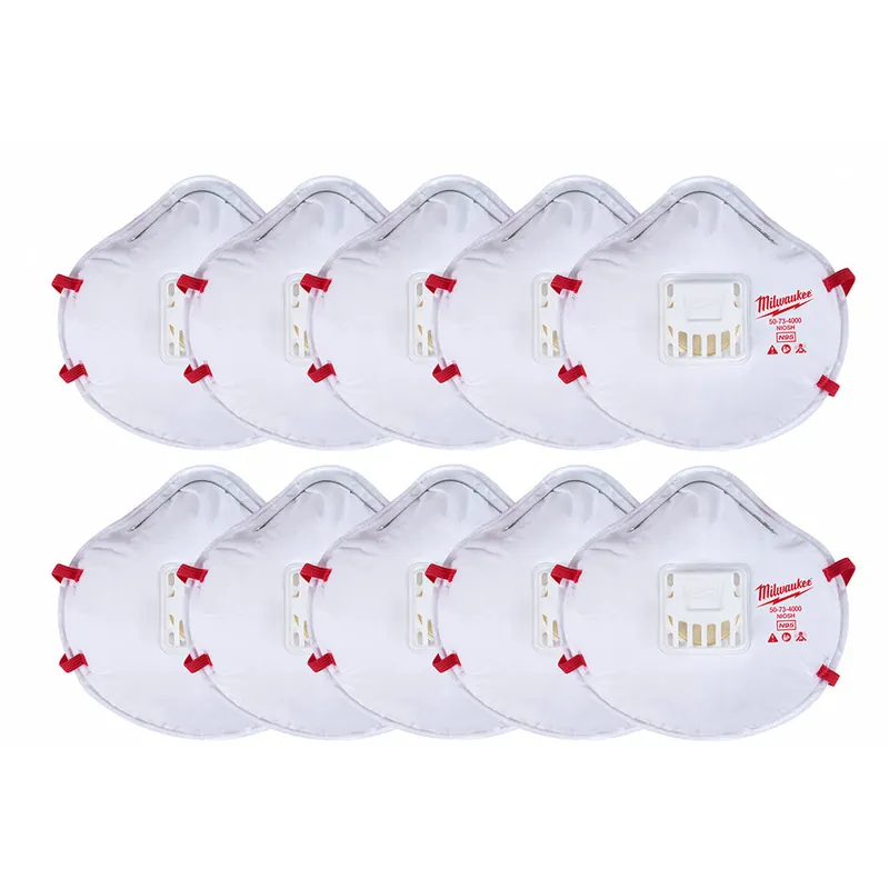 Milwaukee Electric (4) Disposable N95 Respirator 10Pk - MLW-48-73-4014
