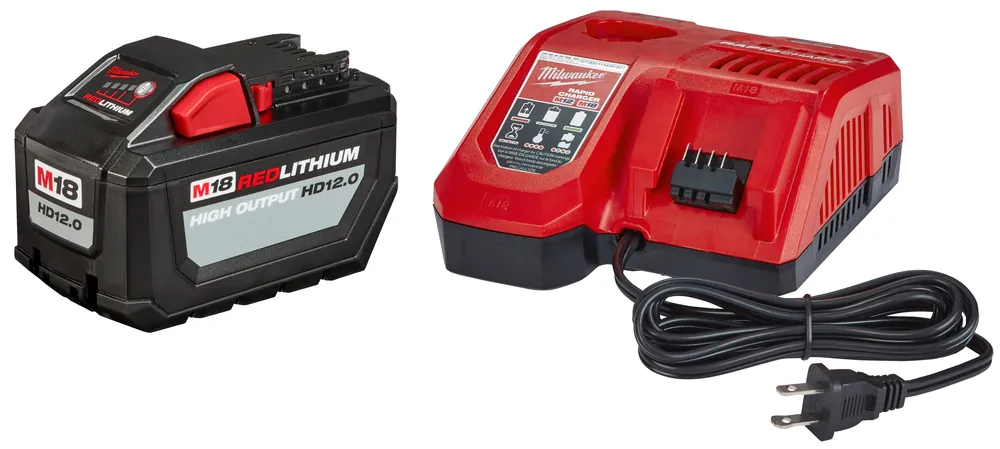 Milwaukee Electric M18 H.O. Hd12.0 Rapid Starter Kit - MLW-48-59-1200