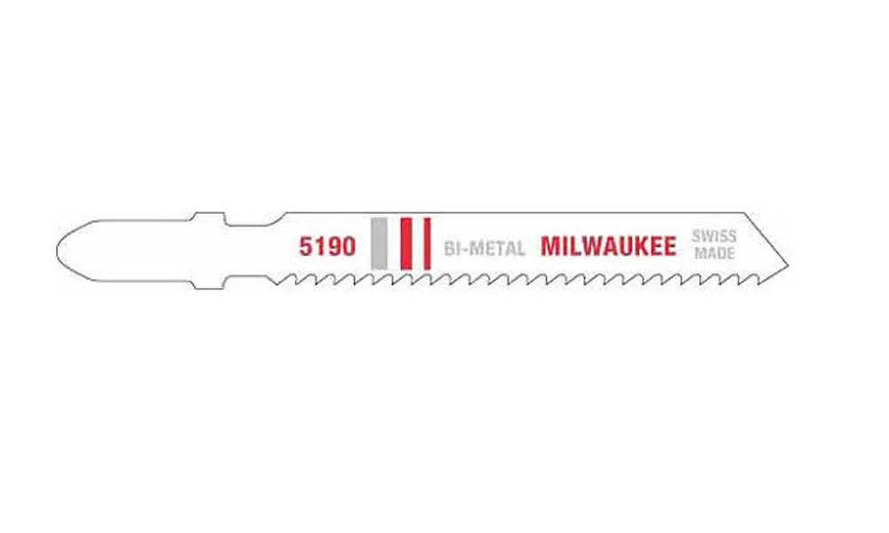 Milwaukee Electric Jig Saw Bl Metal 14T 3L 5Pk - 48-42-5190 - MLW-48-42-5190
