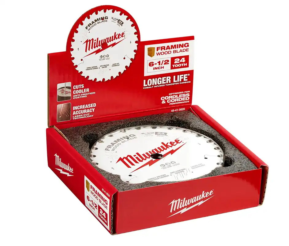 Milwaukee Electric 6-1/2" 24T Framing Bulk 10 - MLW-48-41-0620