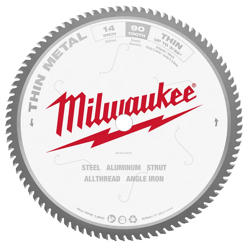 Milwaukee Electric 14" 90T Metal Csb, 1" - MLW-48-40-4510
