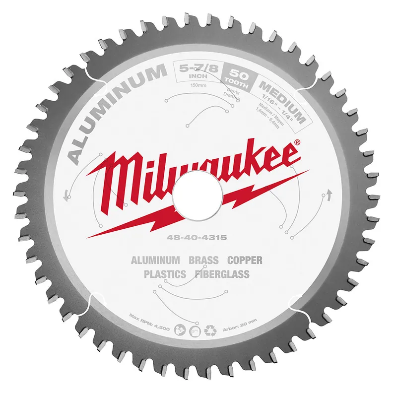 Milwaukee Electric 5-7/8" 50T Aluminum Csb, 20 m - MLW-48-40-4315