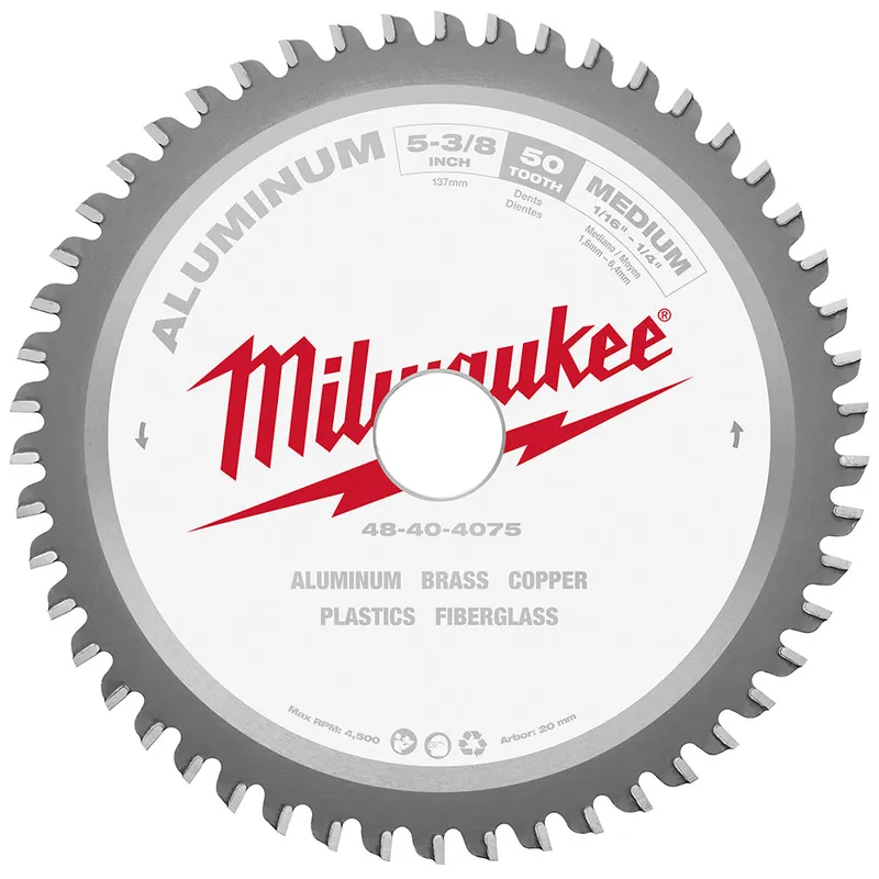 Milwaukee Electric 5-3/8" 50T Aluminum Csb, 20 m - MLW-48-40-4075