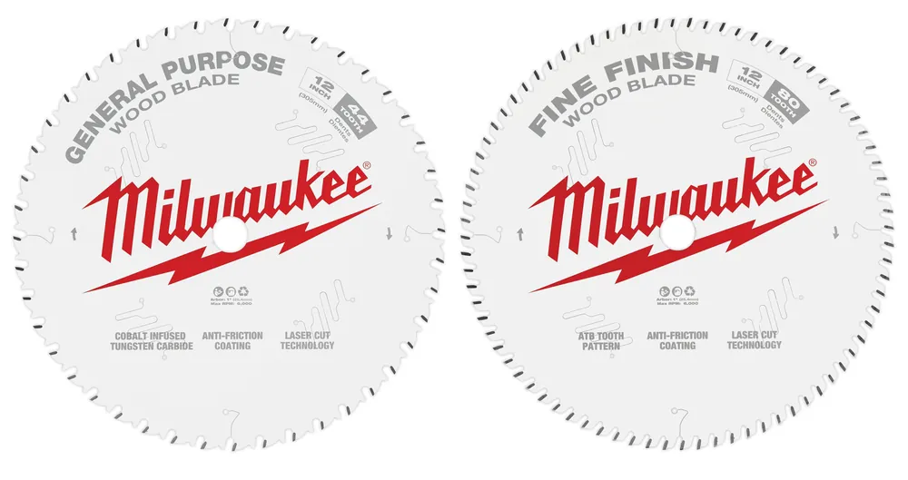 Milwaukee Electric 12" 44T + 80T Two Pack - MLW-48-40-1232