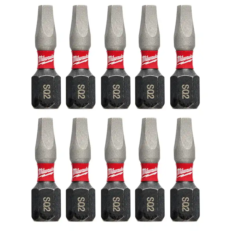 Milwaukee Electric (5)10Pk Insert Bit Sq2 Tictac - MLW-48-32-5008