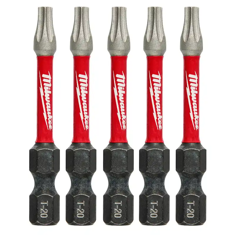 Milwaukee Electric (6) 5Pk 2In Pwrench Impactct Bit T20 - MLW-48-32-4684