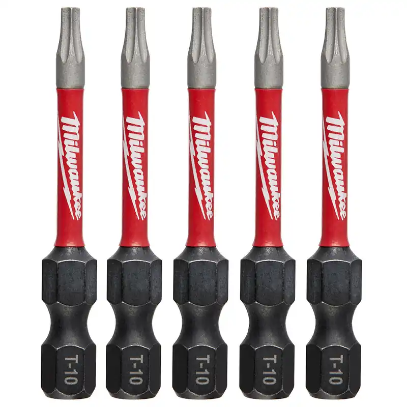 Milwaukee Electric (6) 5Pk 2In Pwrench Impactct Bit T10 - MLW-48-32-4682
