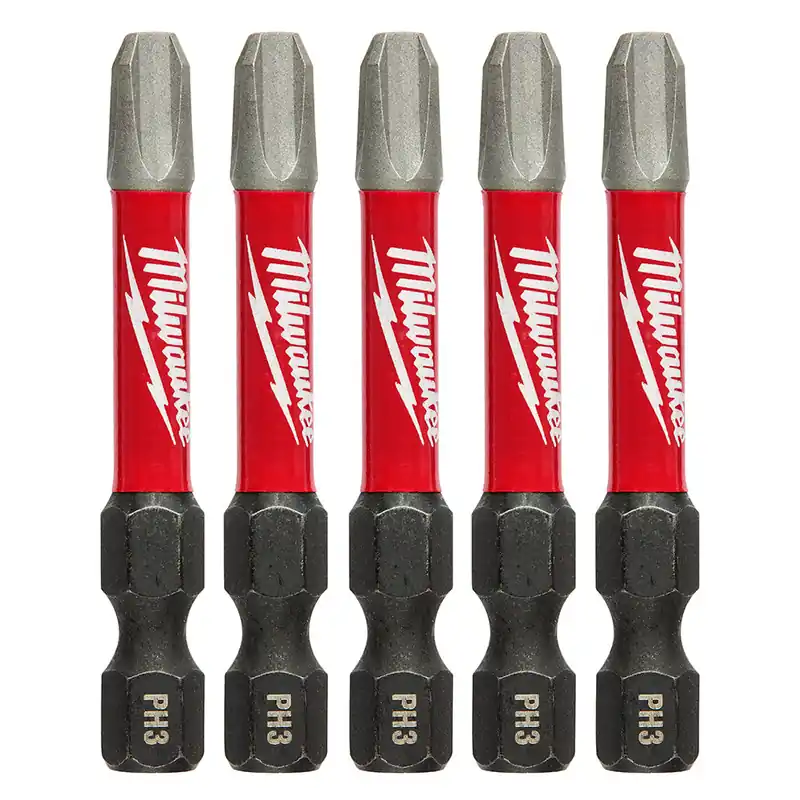 Milwaukee Electric (6) 5Pk 2In Pwrench Impactct Bit Ph3 - MLW-48-32-4639