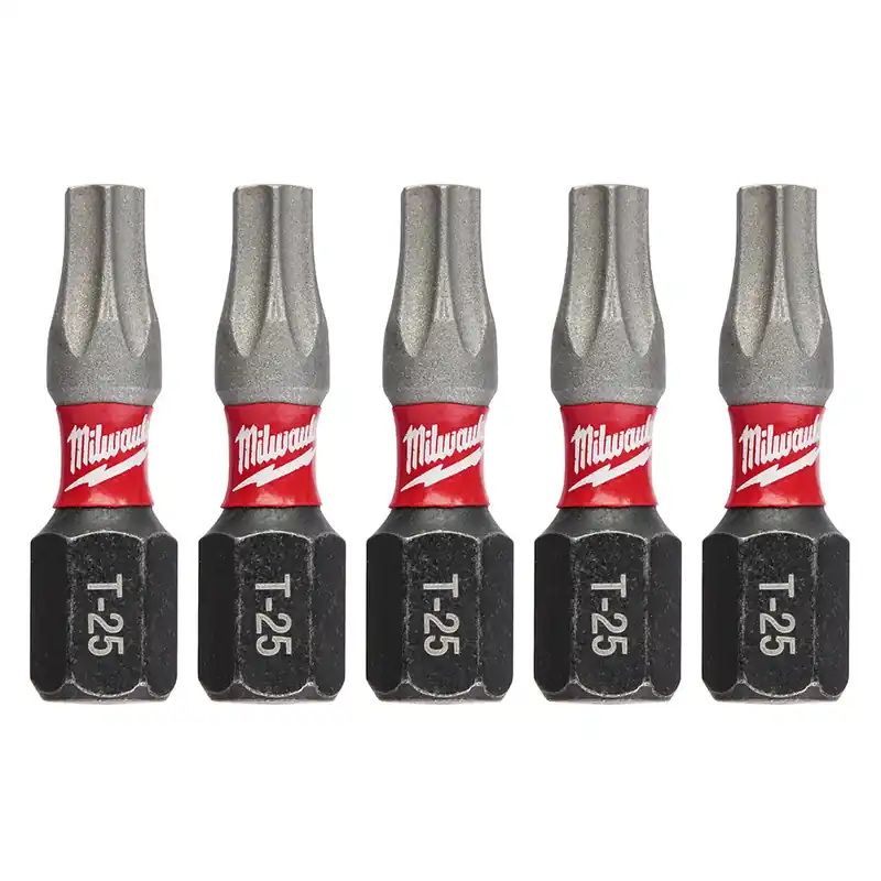 Milwaukee Electric (3) 5Pk Insert Bit T25 - MLW-48-32-4636