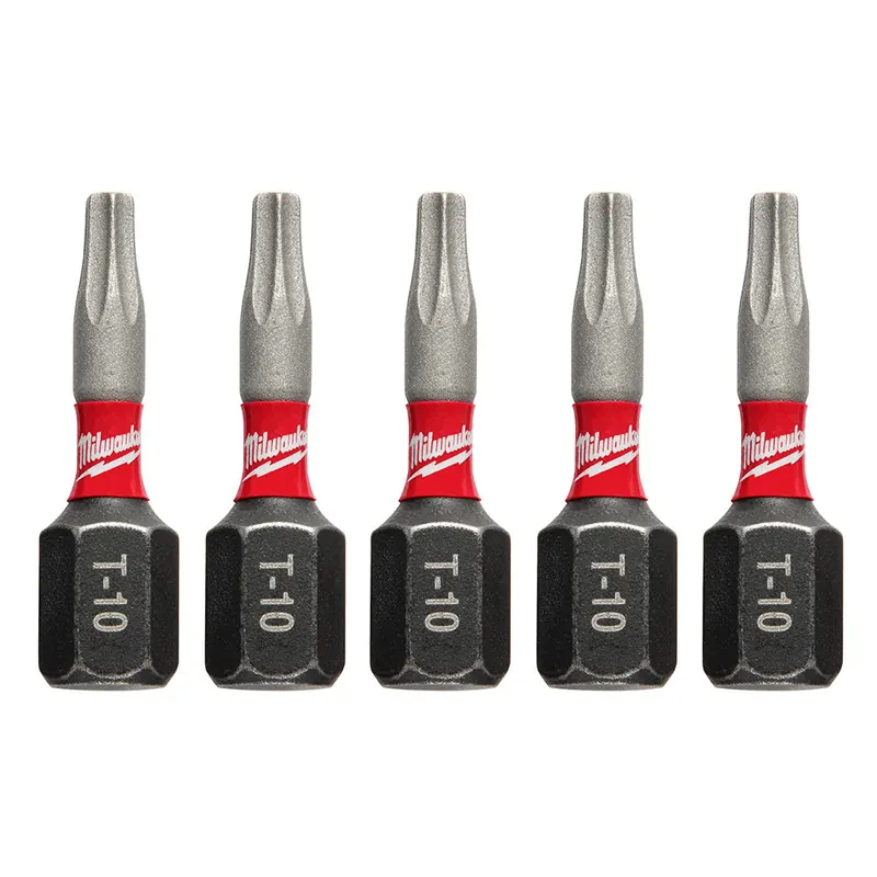 Milwaukee Electric (3) 5Pk Insert Bit T10 - MLW-48-32-4627