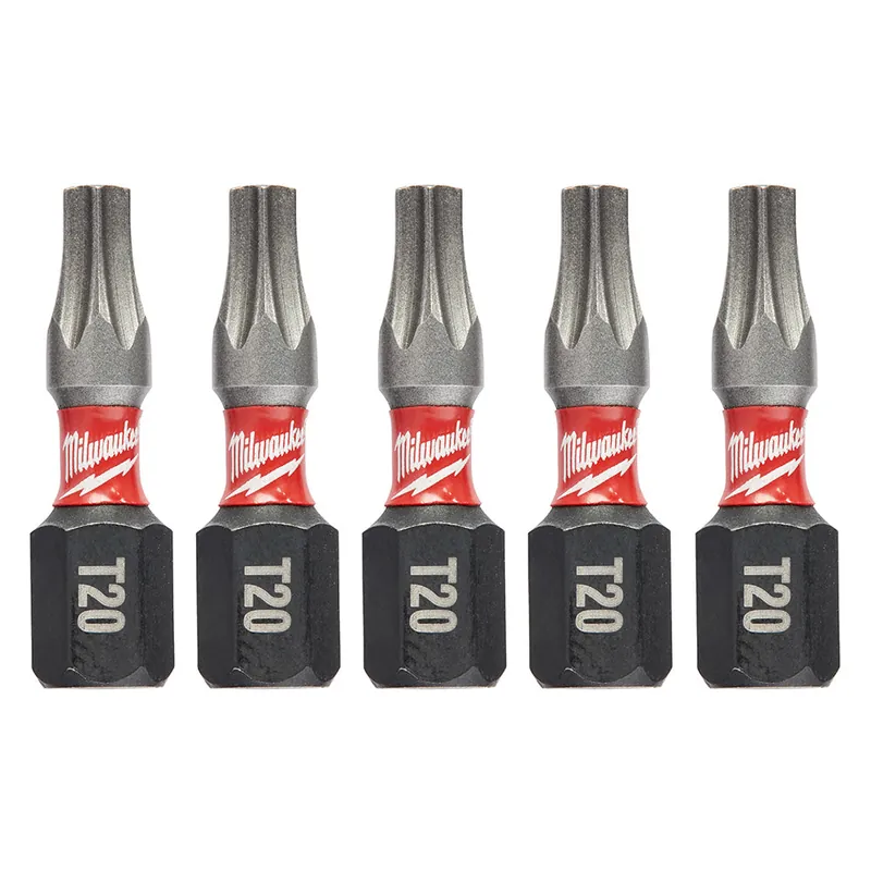 Milwaukee Electric (3) 5Pk Insert Bit T20 - MLW-48-32-4614