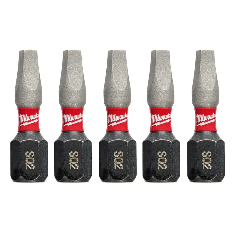 Milwaukee Electric 5Pk 1In Impactct Bit Sq2 - MLW-48-32-4605