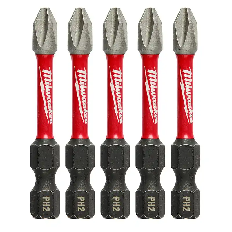 Milwaukee Electric 5Pk 2In Pwrench Impact Bit Ph2 - MLW-48-32-4602