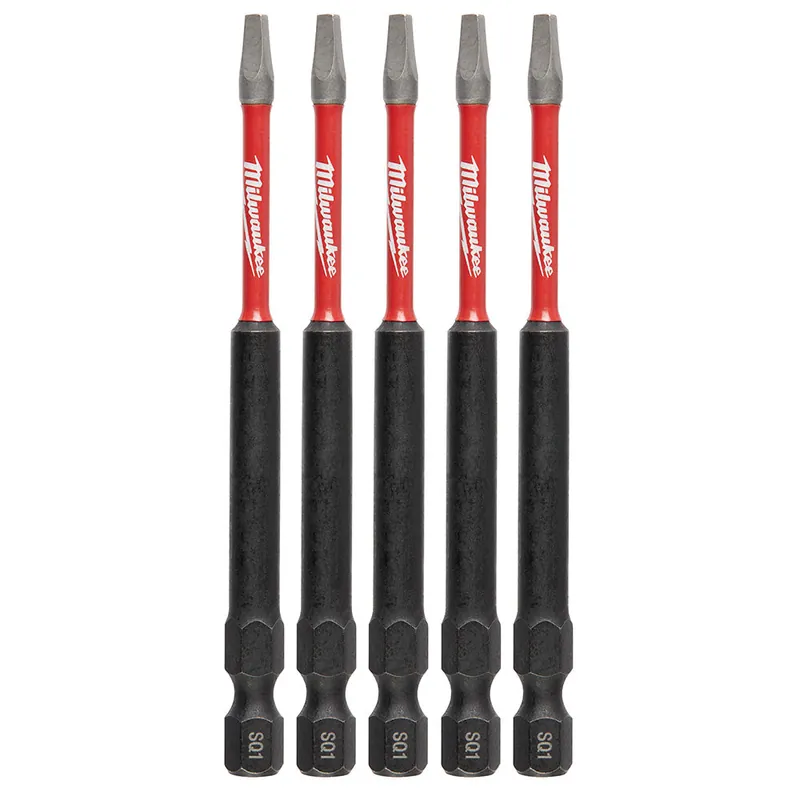 Milwaukee Electric (6) 5Pk 3-1/2" Pwrench Bit Sq1 - MLW-48-32-4575