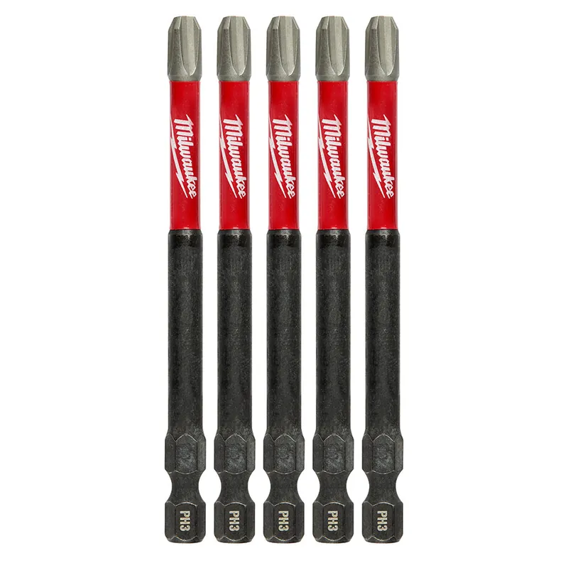 Milwaukee Electric (6) 5Pk 3-1/2" Pwrench Bit Ph3 - MLW-48-32-4566