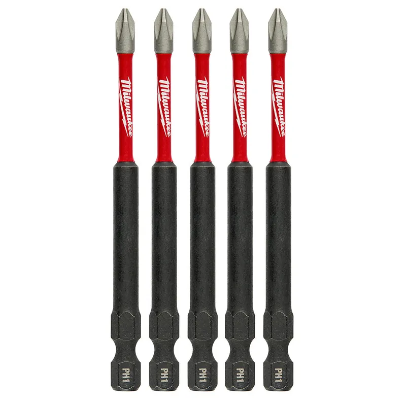 Milwaukee Electric (6) 5Pk 3-1/2" Pwrench Bit Ph1 - MLW-48-32-4565