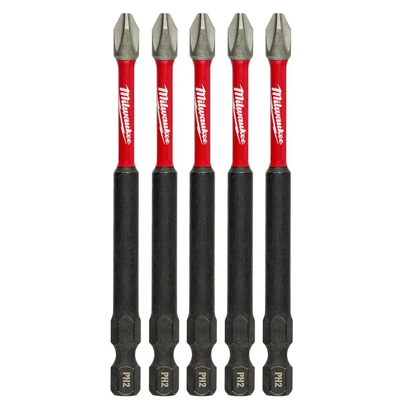 Milwaukee Electric 5Pk 3-1/2" Pwrench Bit Ph2 - MLW-48-32-4564