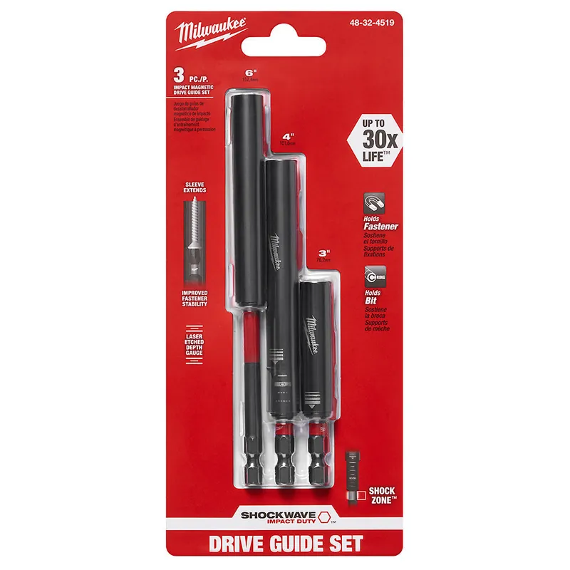 Milwaukee Electric Magdrv Gd 3Pk - MLW-48-32-4519