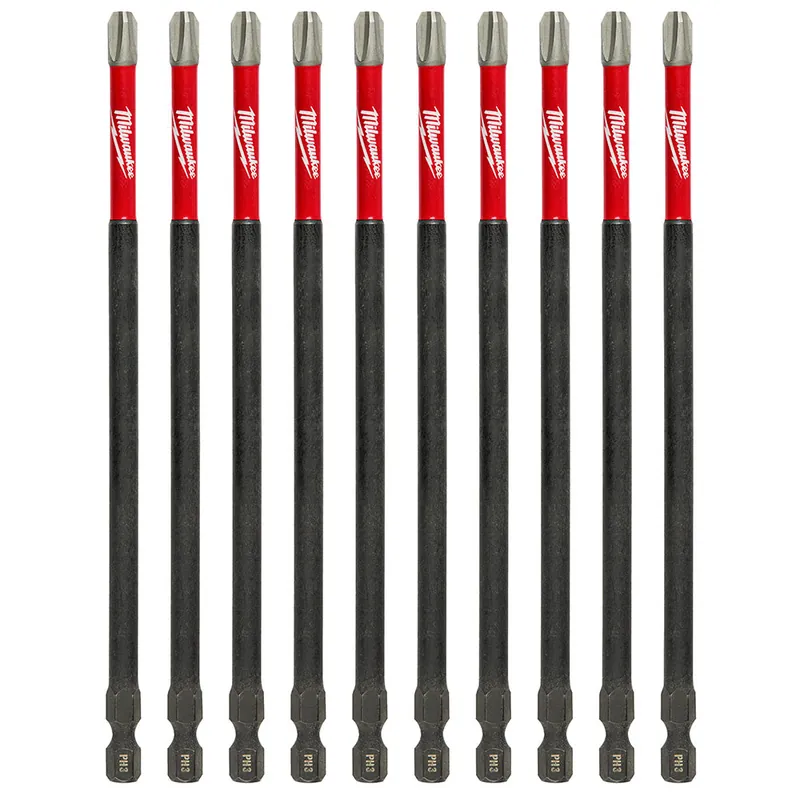 Milwaukee Electric 6" Power Bit Ph3 10Pk - MLW-48-32-4208