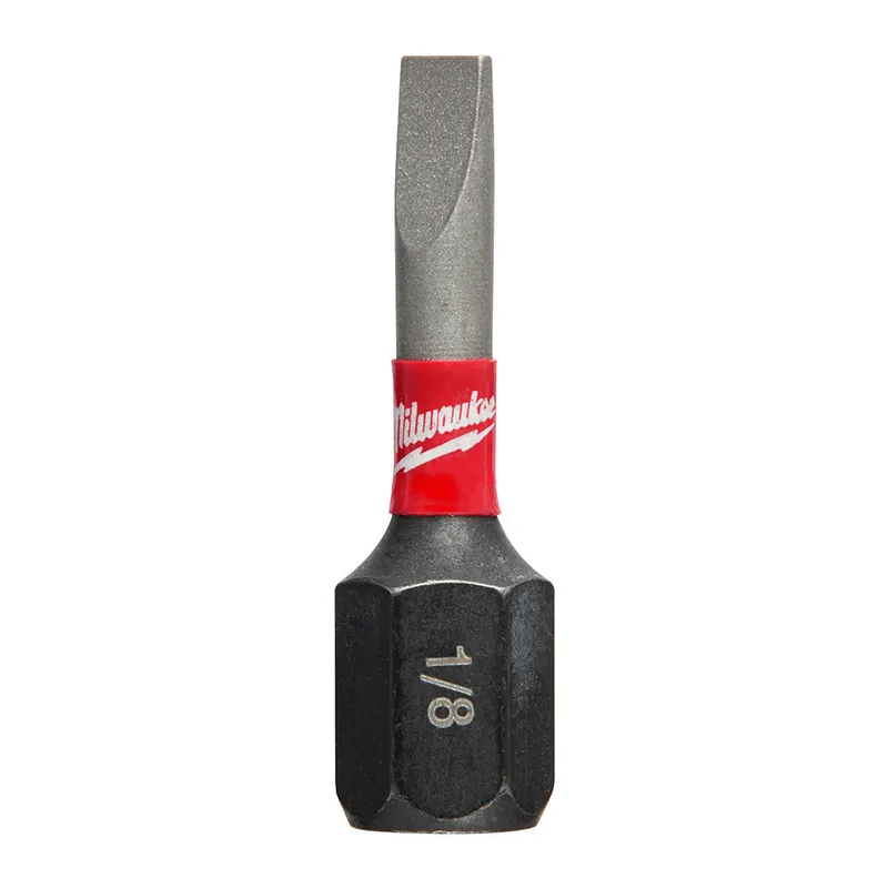Milwaukee Electric 1In Insert Bit Sl 1/8 25Pk - MLW-48-32-4116