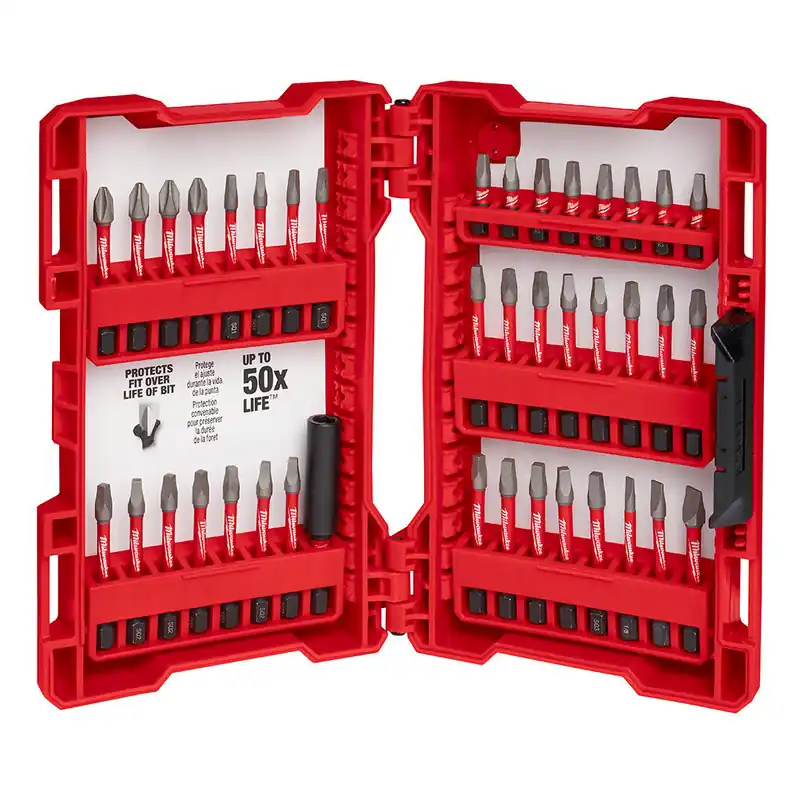 Milwaukee Electric 40Pc Impact Set Shockwav - MLW-48-32-4020