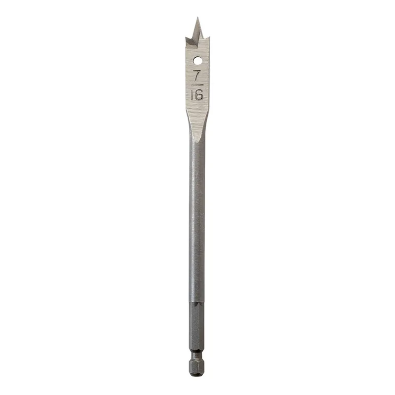 Milwaukee Electric 7/16 X 6 Flat Boring Bit - MLW-48-27-0441
